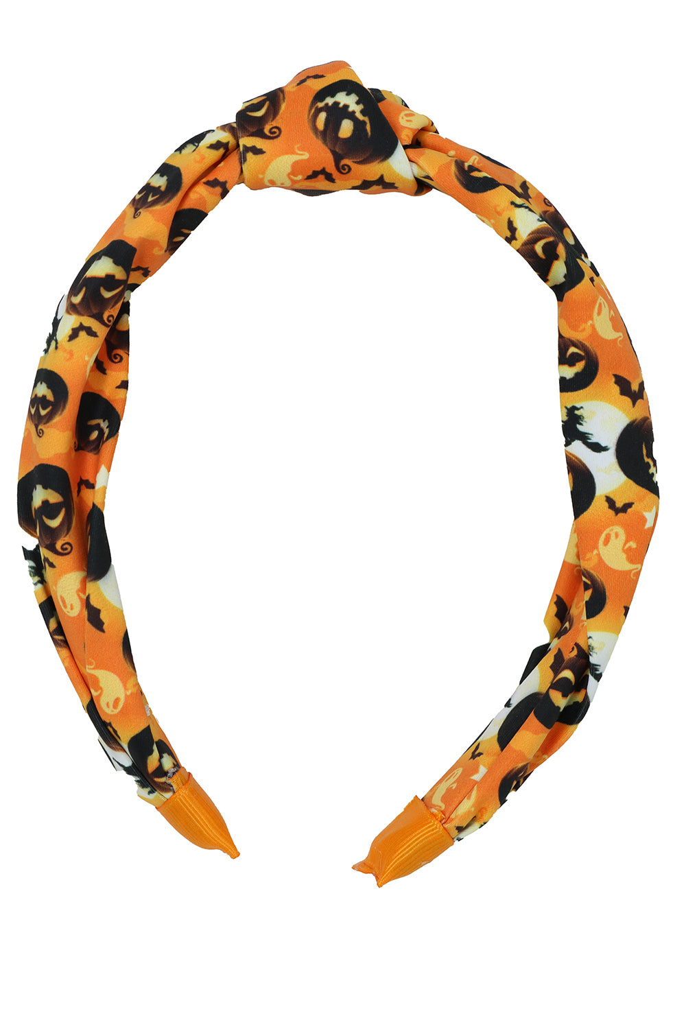 GP19101 – Halloween Stirnbänder Kürbisse Geister – Farbe: Orange, Schwarz