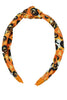 GP19101 – Halloween Stirnbänder Kürbisse Geister – Farbe: Orange, Schwarz