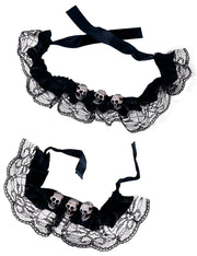 Voodoo Totenkopf Schmuck Set Halloween, Bild 3