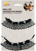 GP19302 – Voodoo Totenkopf Schmuck Set Halloween – Farbe: Schwarz