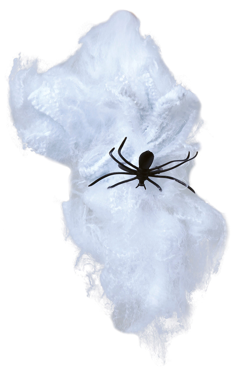 GP19429 – Halloween Spinnennetz Dekoration Kürbis – Farbe: Weiß