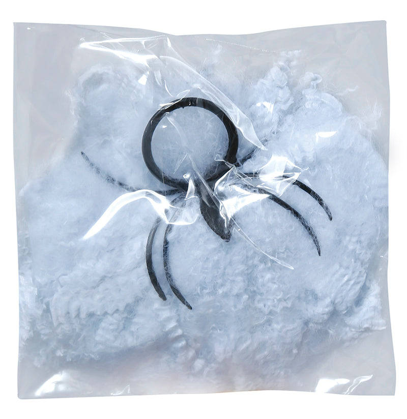 GP19429 – Halloween Spinnennetz Dekoration Kürbis – Farbe: Weiß