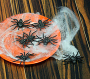 Deko Spinnen 6 cm 8 Stück schwarz, Bild 2