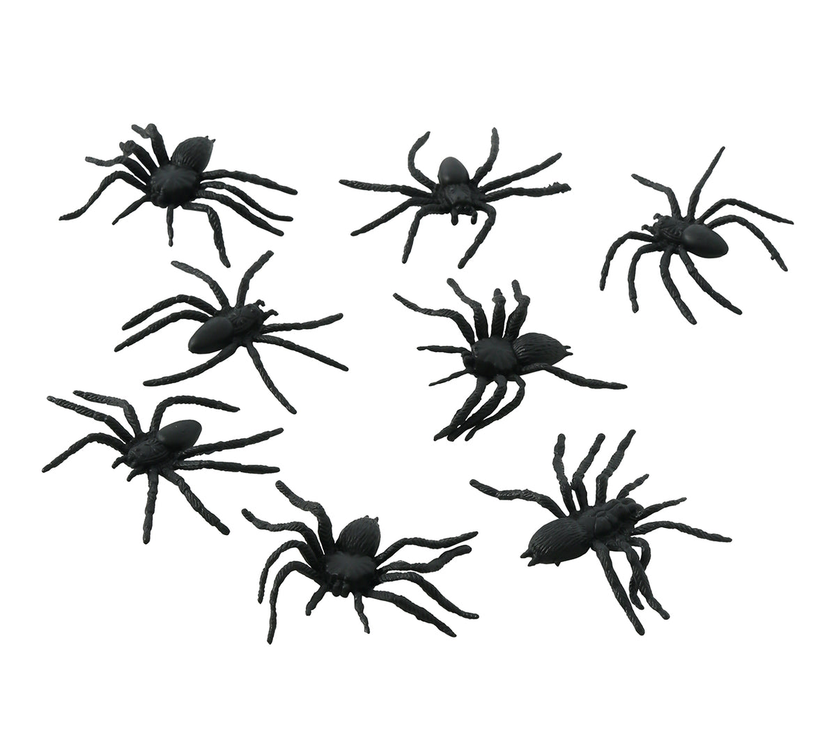 GP19436 – Spinnen Halloween Deko Schaurige Tiere – Farbe: Schwarz