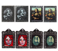 Halloween Gruselbild Zombie Mona Lisa
