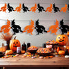 GP19533 – Hexe Halloween Girlande Feierdeko – Farbe: Orange