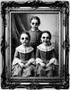 GP19534 – Halloween Schwestern Gruseliges Wandbild – Farbe: Weiß / Schwarz