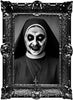 GP19535 – Halloween Nonne Wandbild Vintage Horror – Farbe: Weiß / Schwarz
