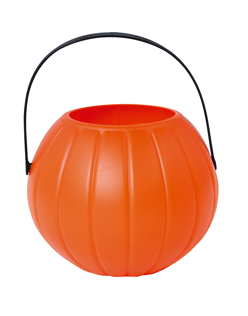 GP19555 – Halloween Kürbis Deko Korb Süßigkeiten – Farbe: Orange