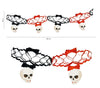 GP19650 – Skelett Schädel Girlande Halloween – Farbe: Schwarz