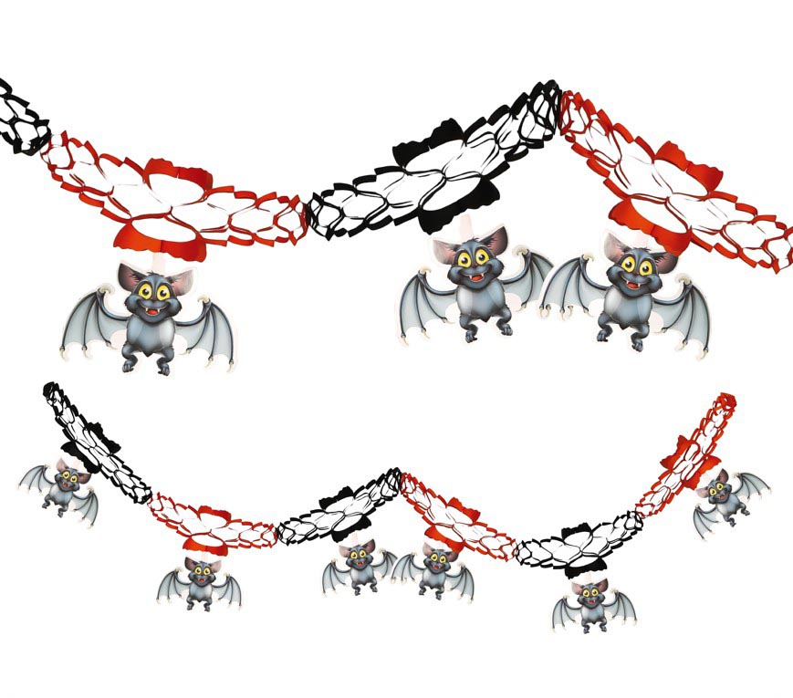 Fledermaus Girlande 200 cm Halloween
