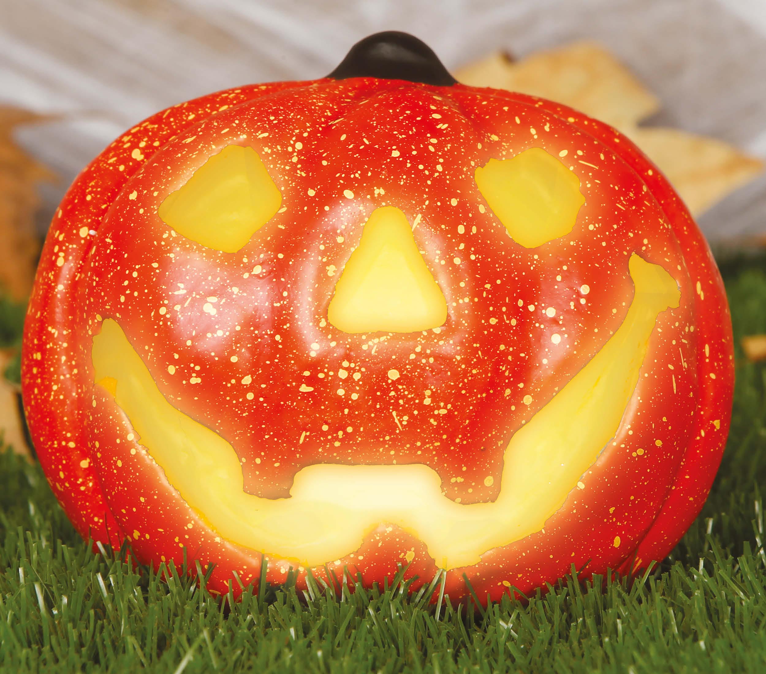 GP19875 – Halloween Kürbis Dekoration Herbst Scary – Farbe: Orange