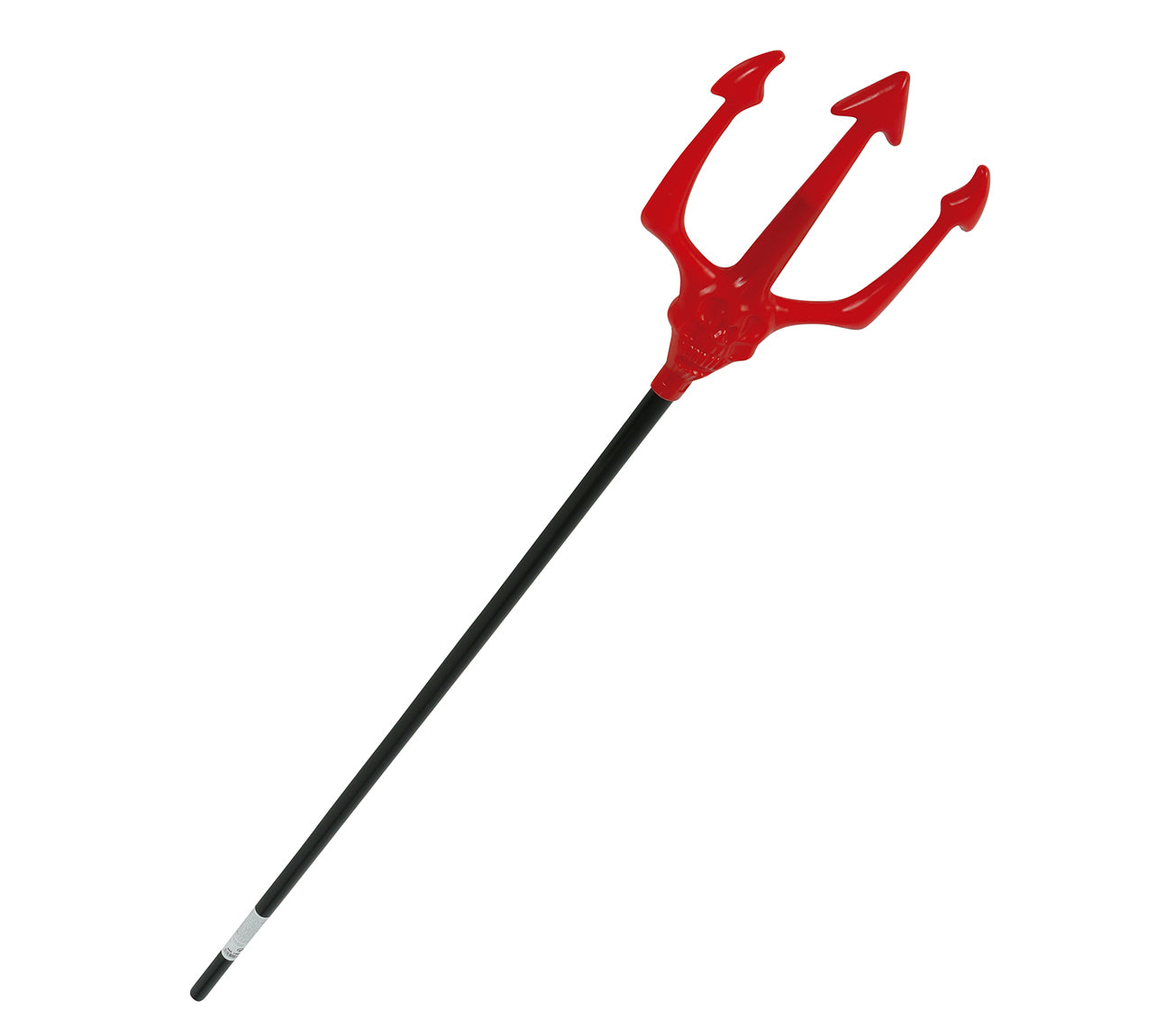 GP19938 – Dämon Dreizack Totenkopf Mystischer Höllenstab – Farbe: Rot