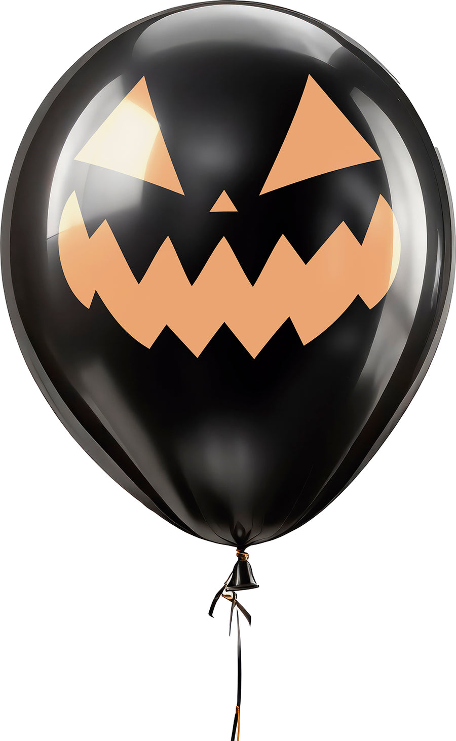 GP31500 – Halloween Luftballons 30 cm 10 Stück – Farbe: Schwarz, Kürbis, Ansicht 2