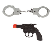 Polizei Pistole für Erwachsene mit Handschellen, Bild 3