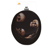 Totenkopf Zylinder für Erwachsene, Bild 3