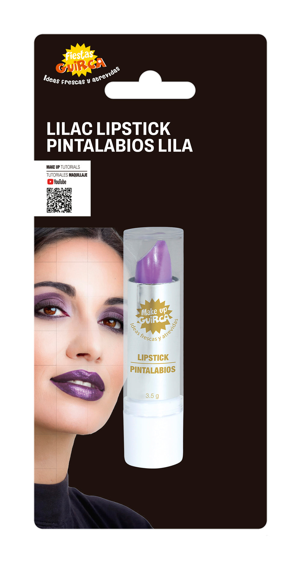 GP15460 – Kostüm Lippenstift Lippen Make up – Farbe: Lila