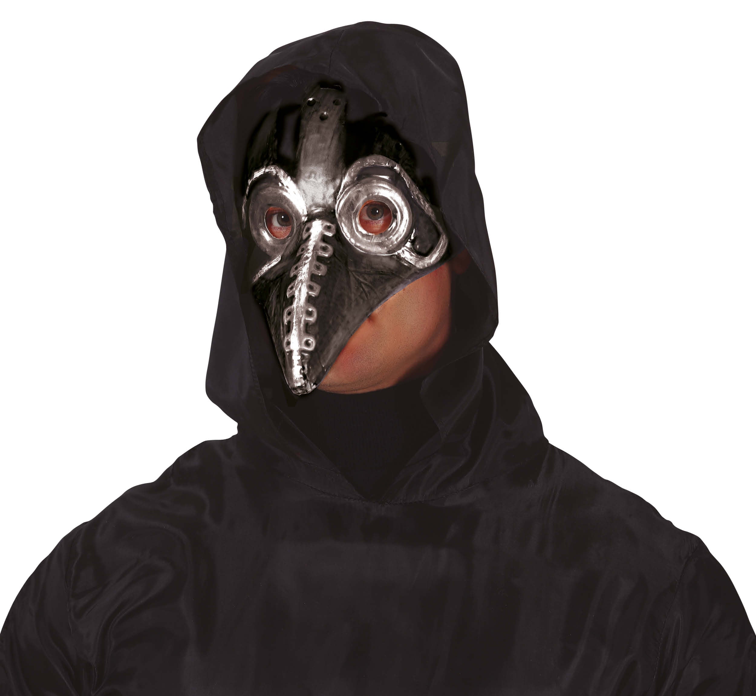 GP20001 – Karneval Von Venedig Pestdoktor – Farbe: Schwarz