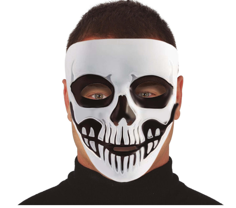 GP20025 – Skelett Maskerade Gruselige Halloween – Farbe: Weiß, Ansicht 2