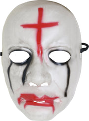 Kreuz Maske für Erwachsene Horror, Bild 2