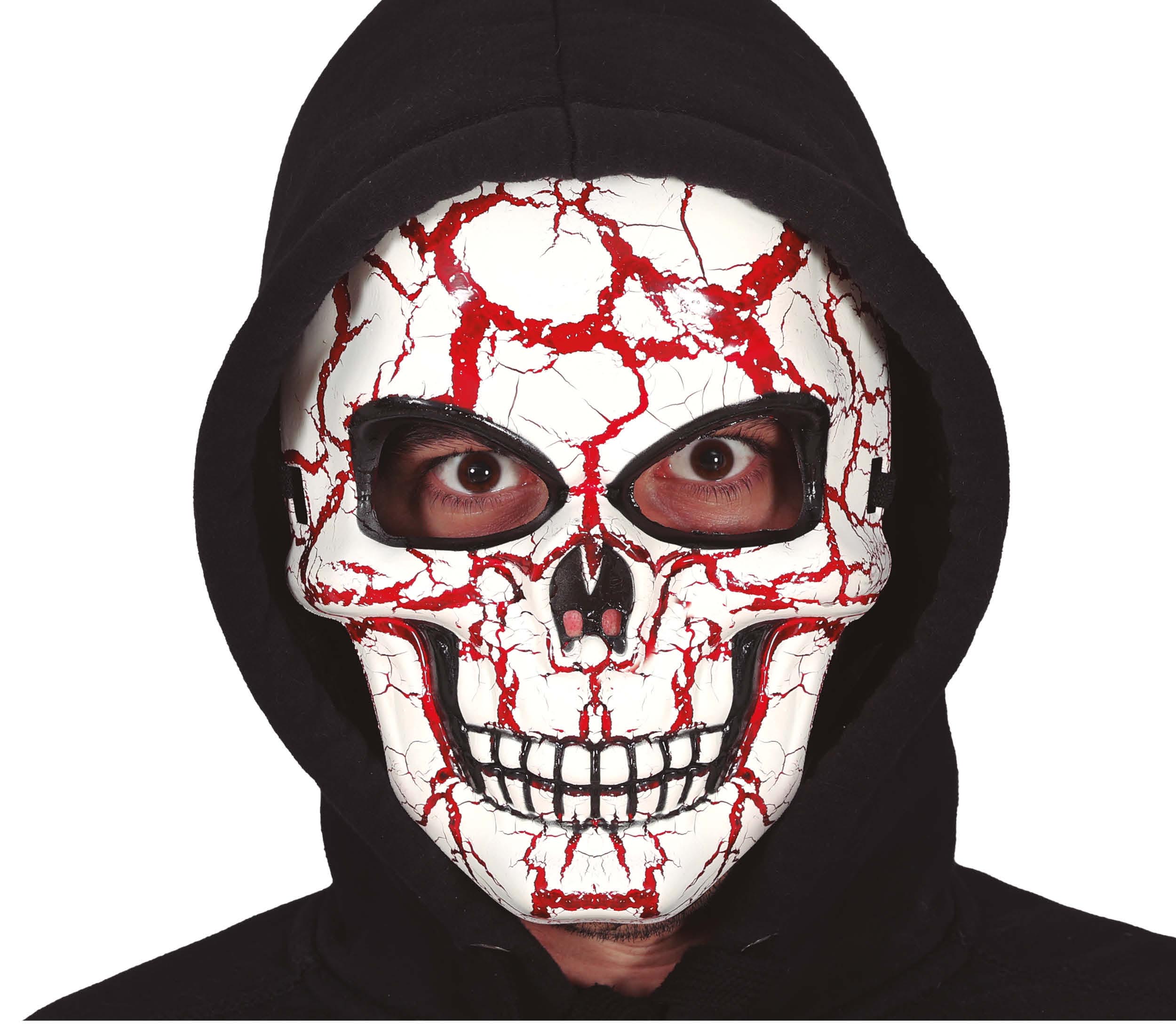 GP20032 – Skelett Horror Maske Halloween – Farbe: Weiß