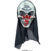 Skelett Gruselmaske Halloween, Bild 1