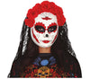 GP20034 – Totenkopfmaske Dia De Los Muertos Catrina – Farbe: Weiß