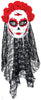 GP20034 – Totenkopfmaske Dia De Los Muertos Catrina – Farbe: Weiß