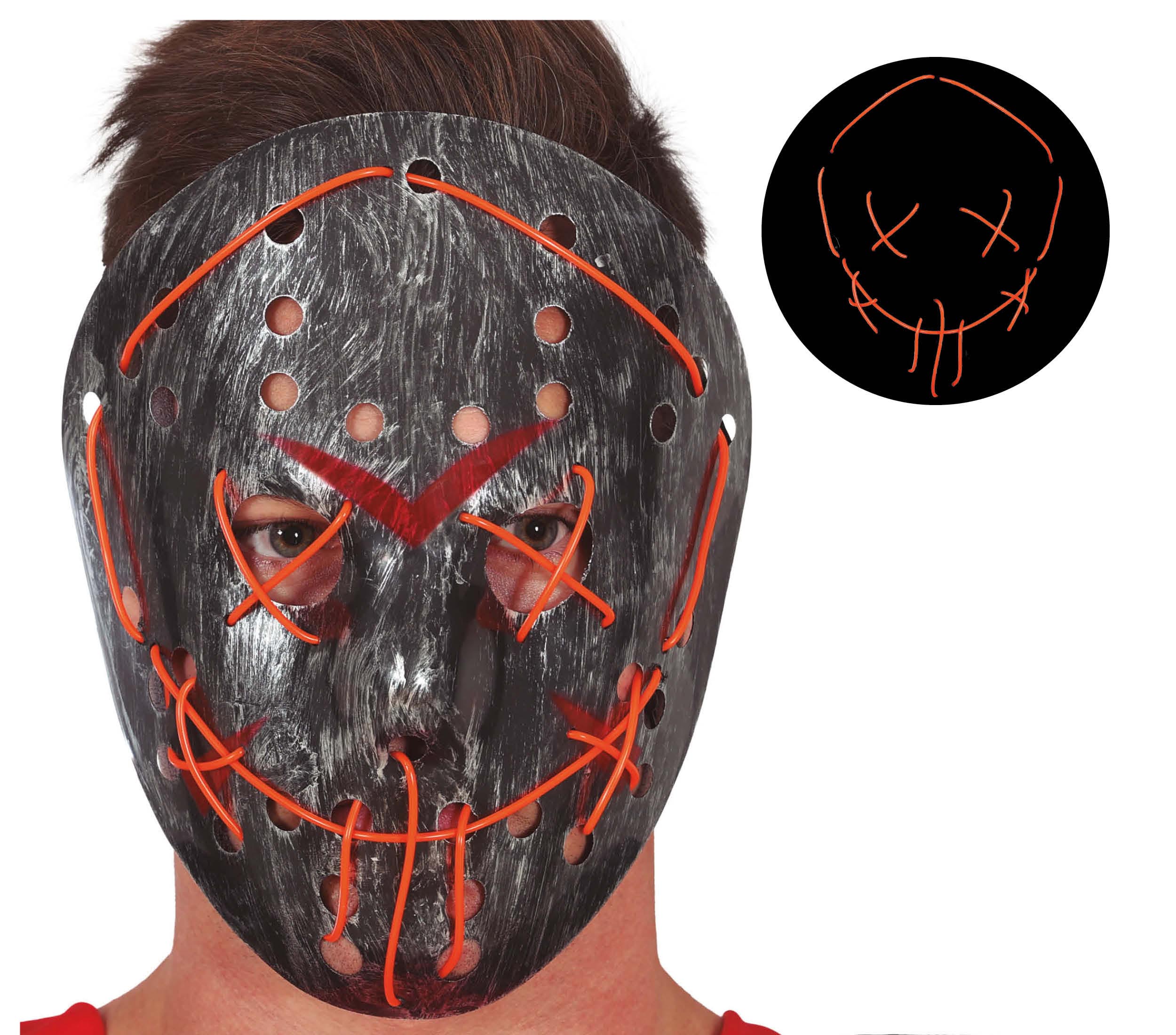 GP20039 – Halloween Horror Maske Grusel – Farbe: Silber