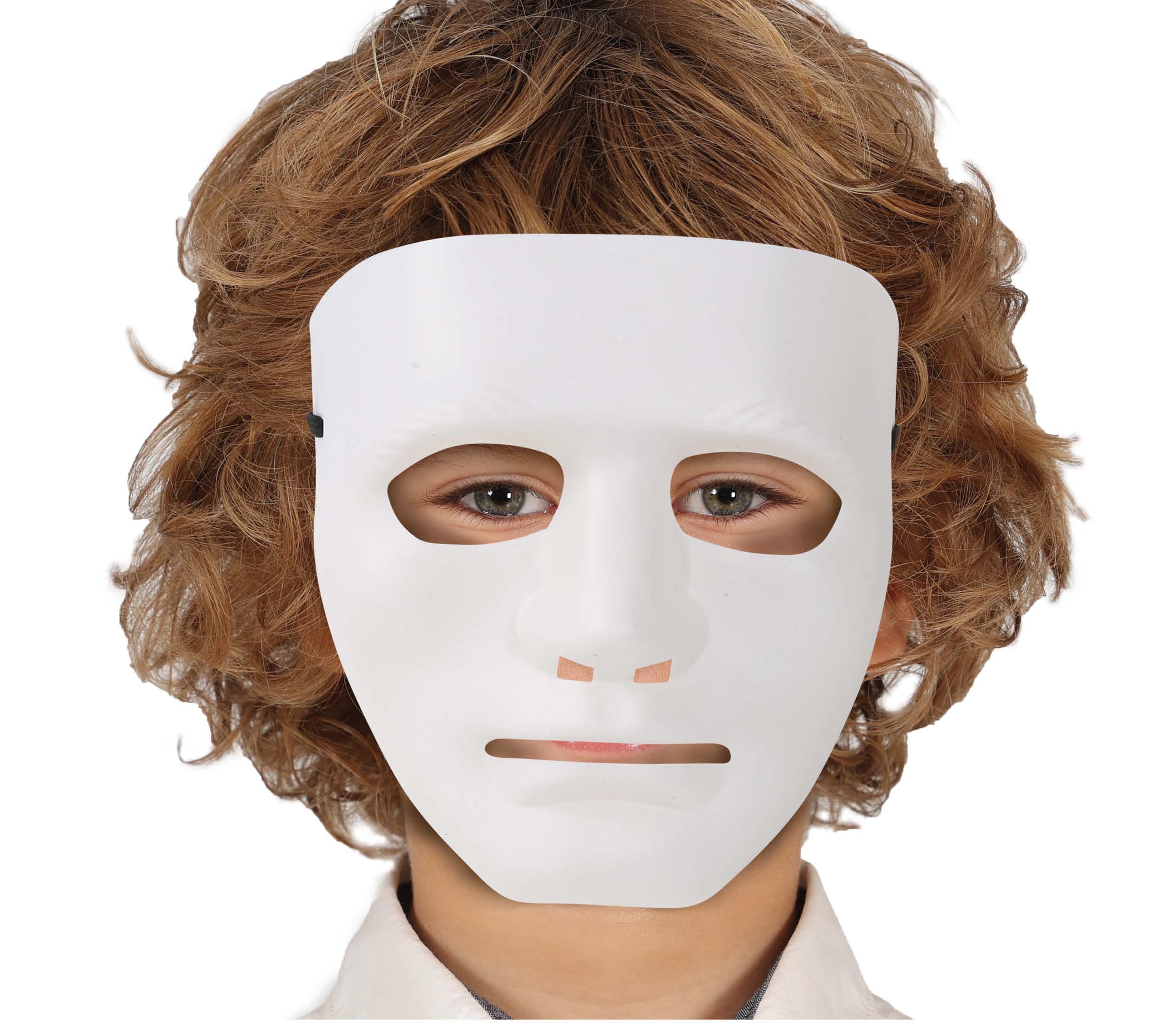 GP20047 – Gespenst Halloween Maske Karneval – Farbe: Weiß