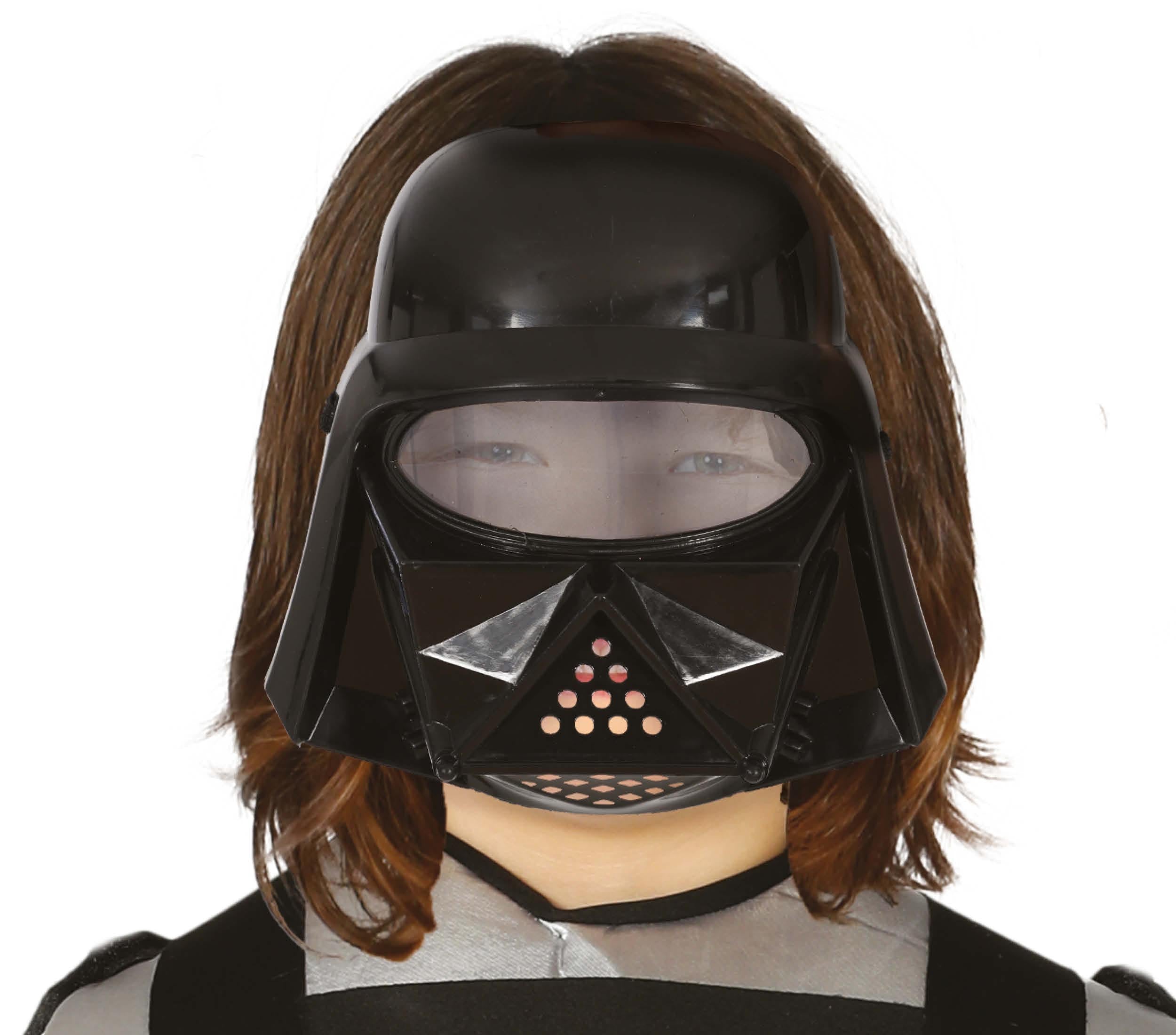 GP20050 – Superheldenmaske Krieger Abenteuer Cosplay – Farbe: Schwarz