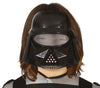 GP20050 – Superheldenmaske Krieger Abenteuer Cosplay – Farbe: Schwarz