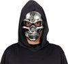 GP20052 – Skelett Totenkopf Horror Grusel Maske – Farbe: Silber