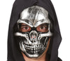 GP20052 – Skelett Totenkopf Horror Grusel Maske – Farbe: Silber