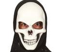 Totenkopf Maske für Erwachsene mit Kapuze