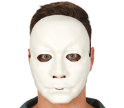 Zombie Halloween Maske Weiß Mysteriöse, Bild 1