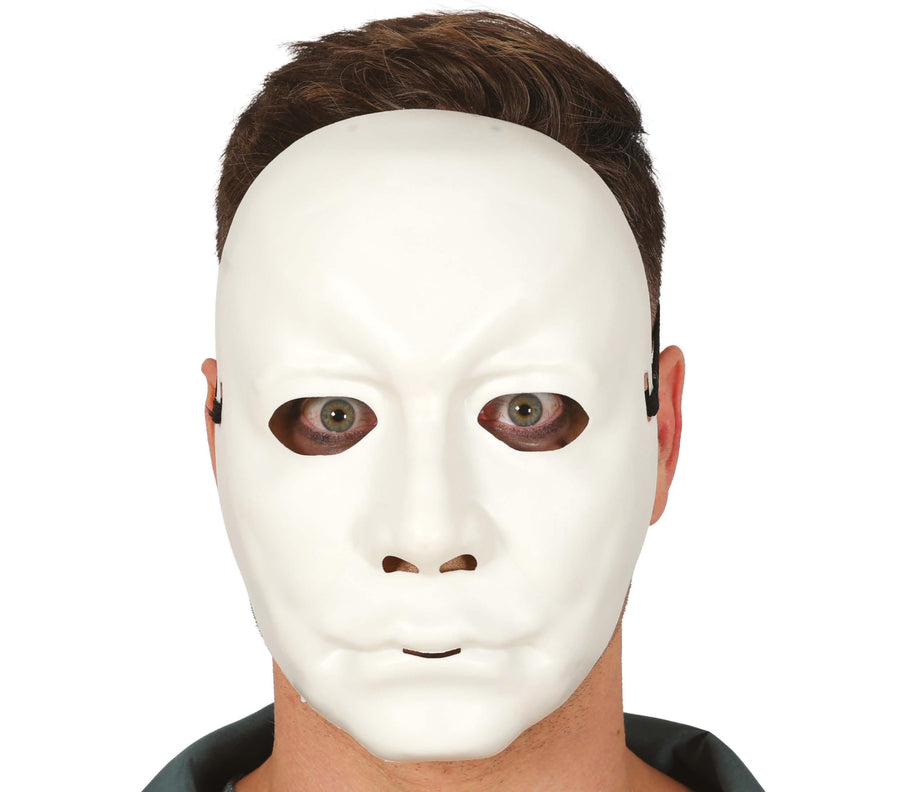 Zombie Halloween Maske Weiß Mysteriöse