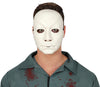 GP20055 – Zombie Halloween Maske Weiß Mysteriöse – Farbe: Weiß