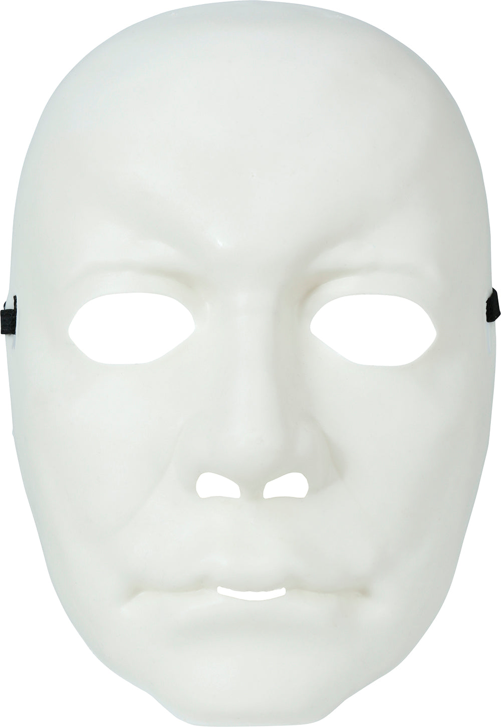 GP20055 – Zombie Halloween Maske Weiß Mysteriöse – Farbe: Weiß