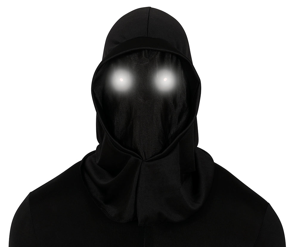 GP20062 – Gespenst Kapuze Halloween Maske – Farbe: Schwarz