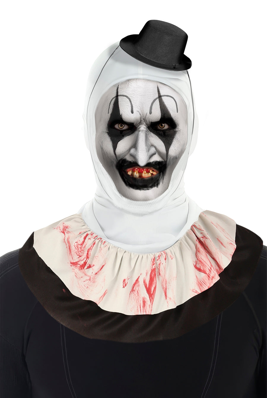 Horror Clown Set für Erwachsene mit Kapuze