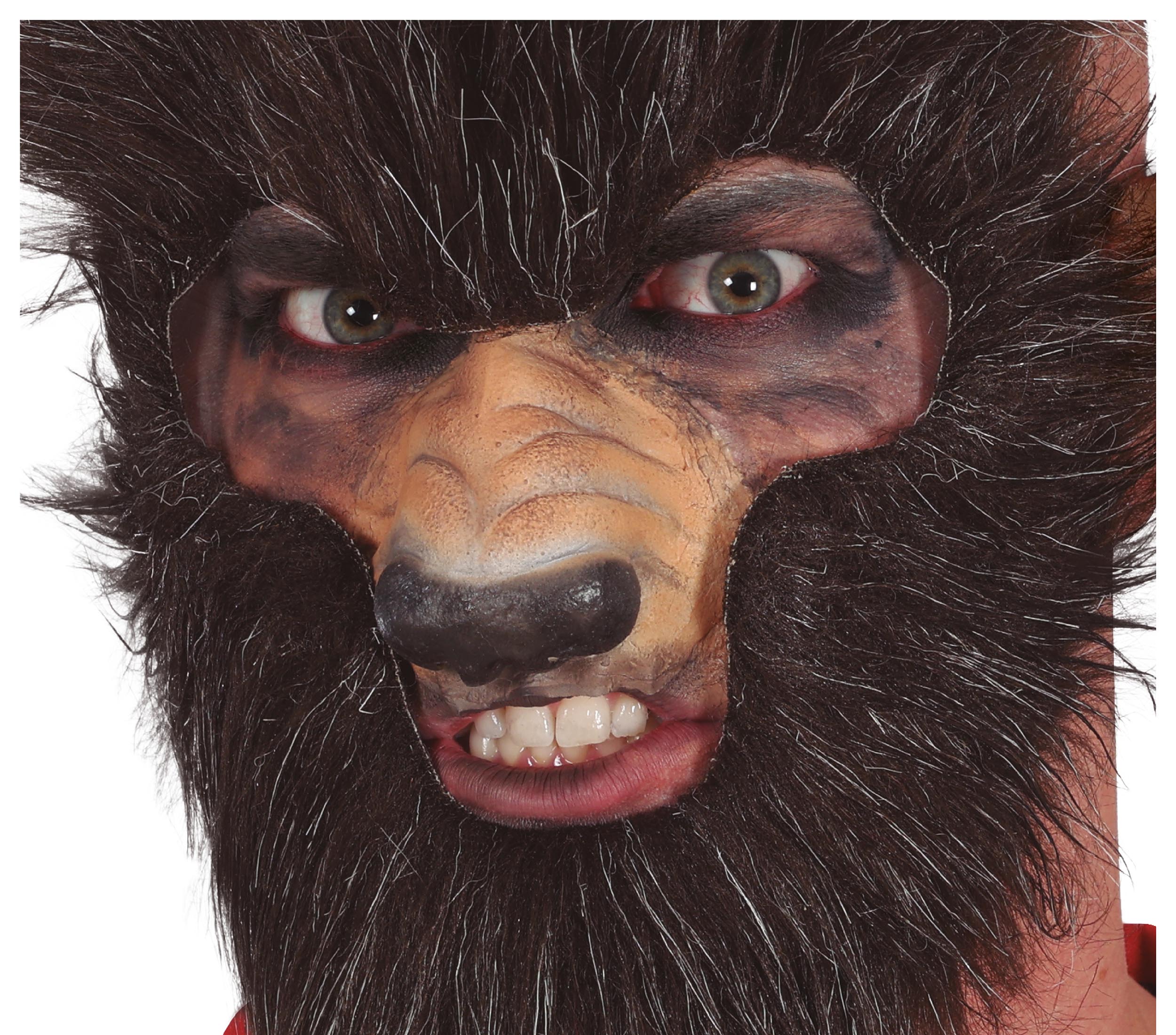 GP20301 – Werwolf Monster Nason Maske – Farbe: Braun