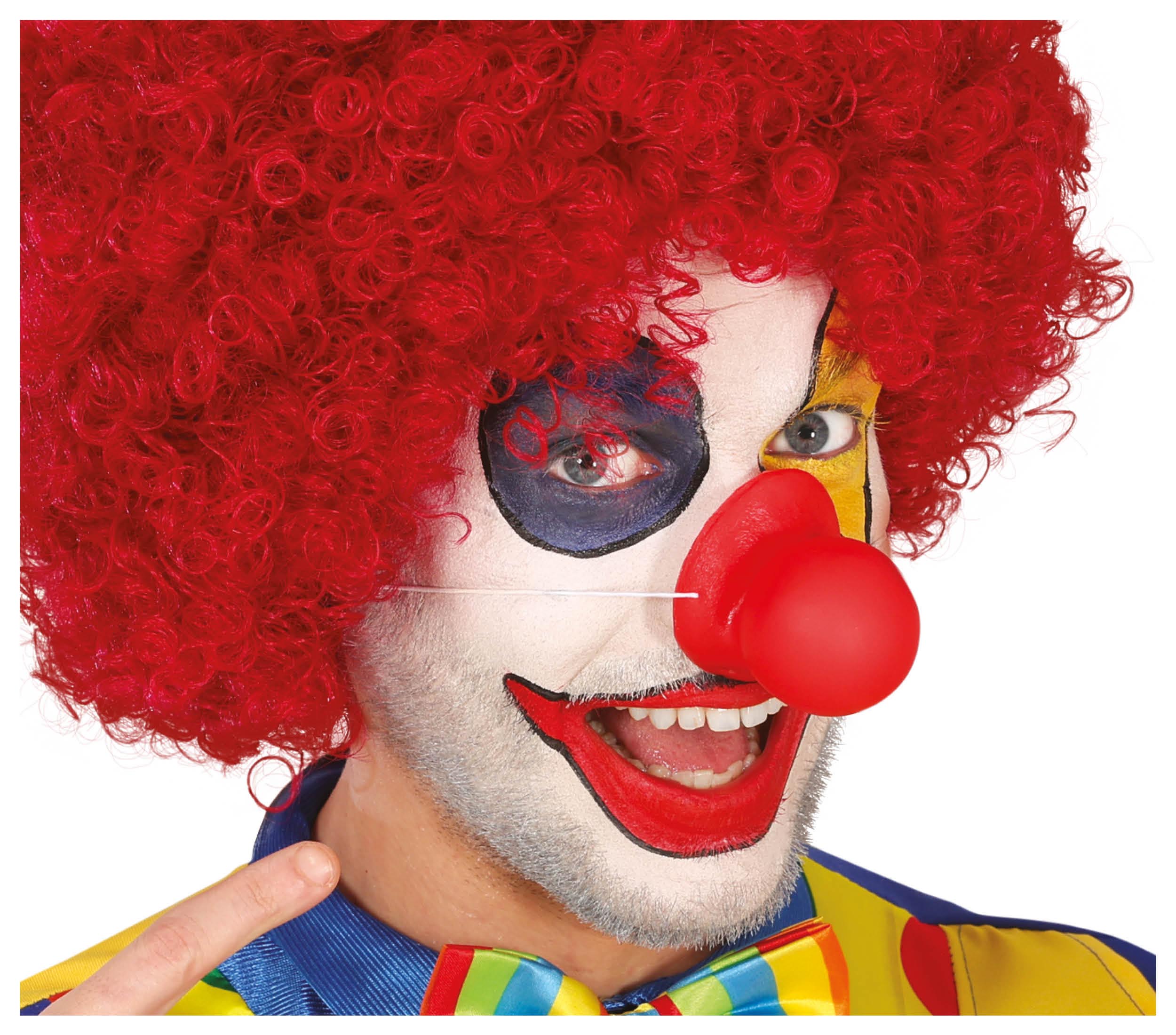 GP20310 – Clown Nase Fasching Karneval Partyspaß – Farbe: Rot