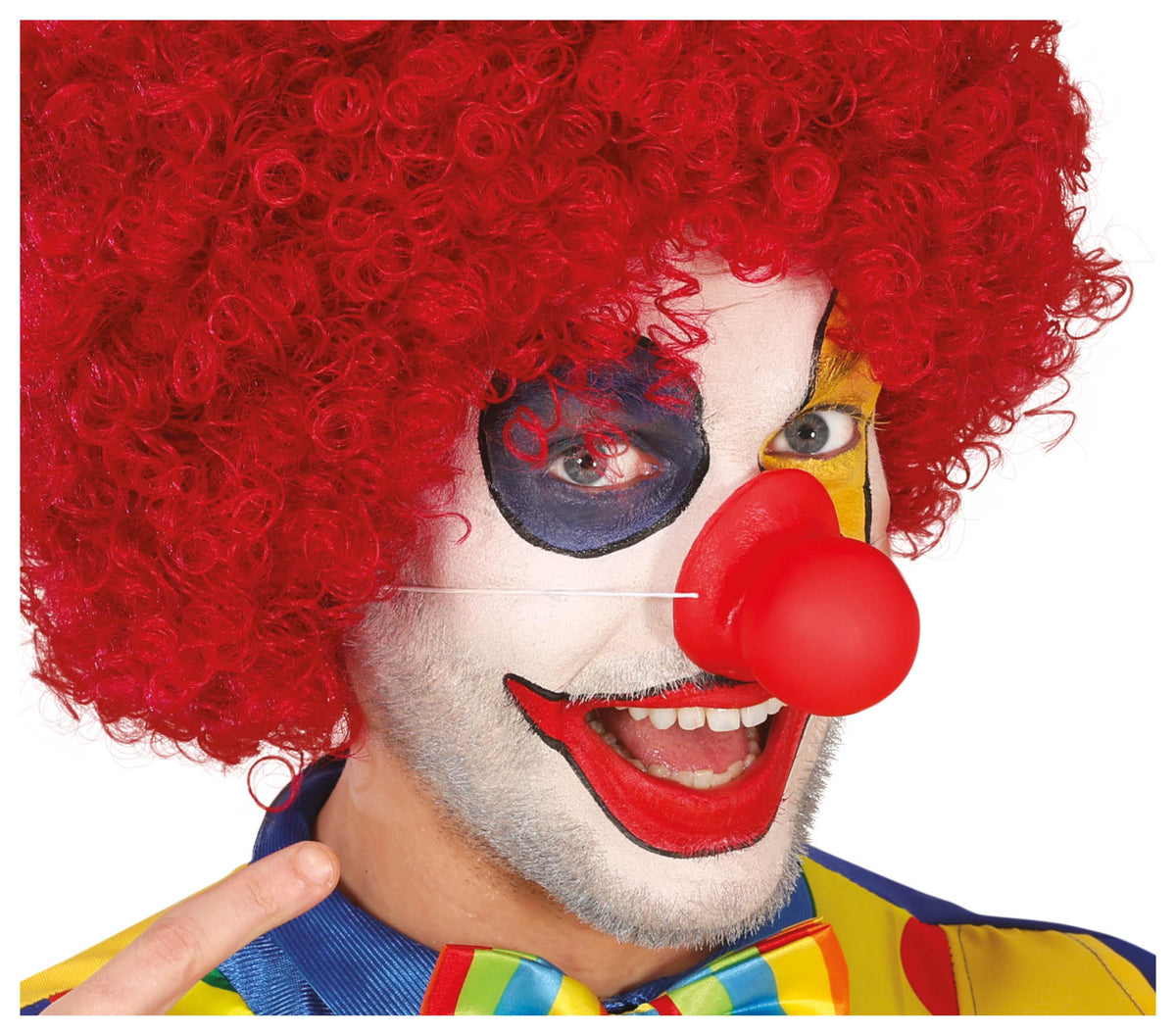 GP20310 – Clown Nase Fasching Karneval Partyspaß – Farbe: Rot