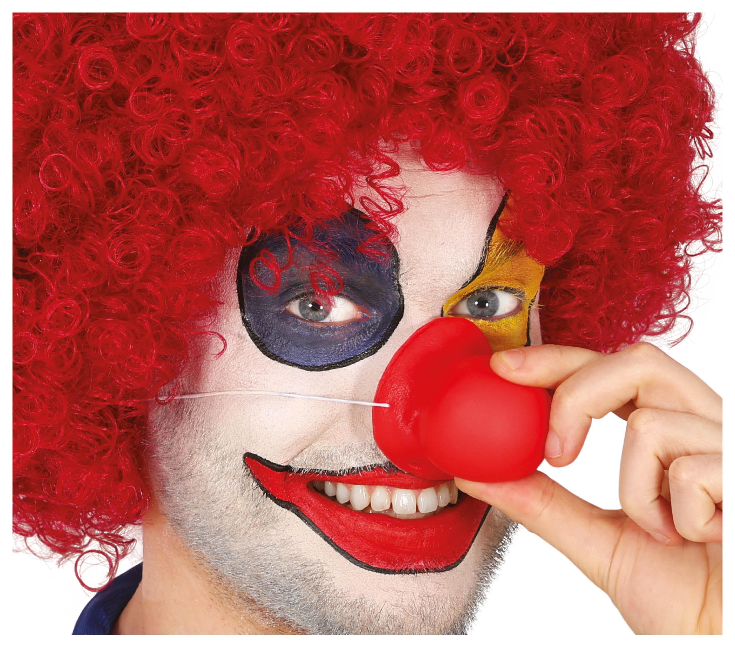 GP20310 – Clown Nase Fasching Karneval Partyspaß – Farbe: Rot