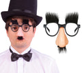 Karneval Humor Augenbrauen Brille Nase
