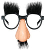 GP20320 – Karneval Humor Augenbrauen Brille Nase – Farbe: Schwarz