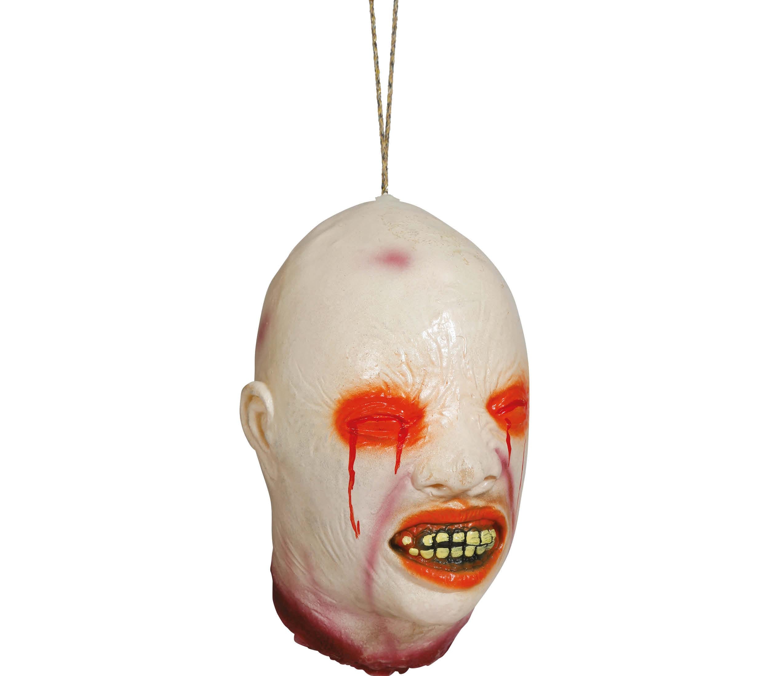 GP20402 – Halloween Deko Gruselkopf Blutiges – Farbe: Weiß
