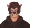 GP20501 – Werwolf Maskerade Halloween Maske – Farbe: Braun