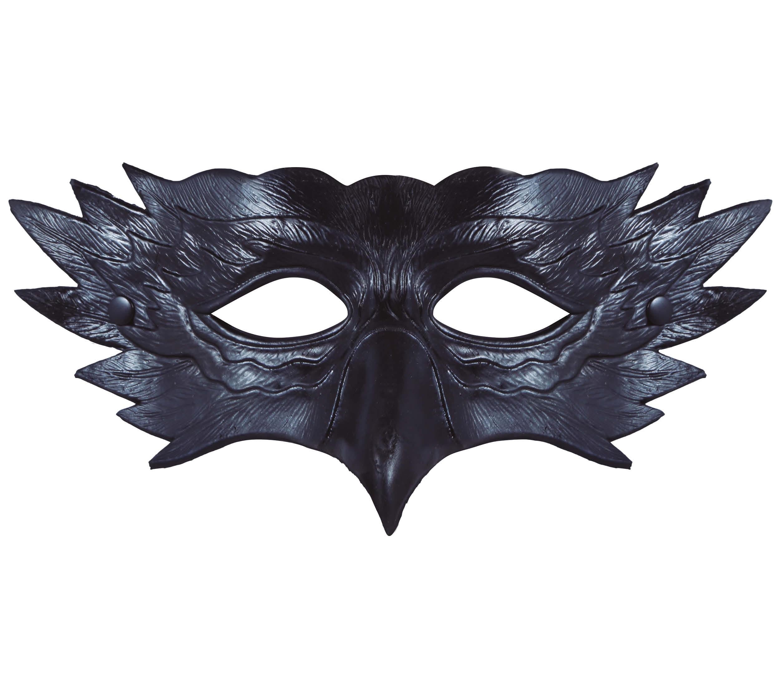 GP20503 – Tier Maske Rabe Mystische – Farbe: Schwarz